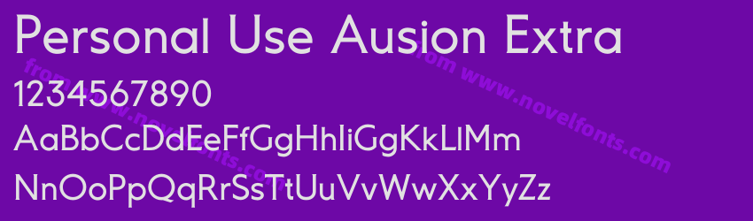 Personal Use Ausion ExtraPreview Personal Use Ausion ExtraPreview