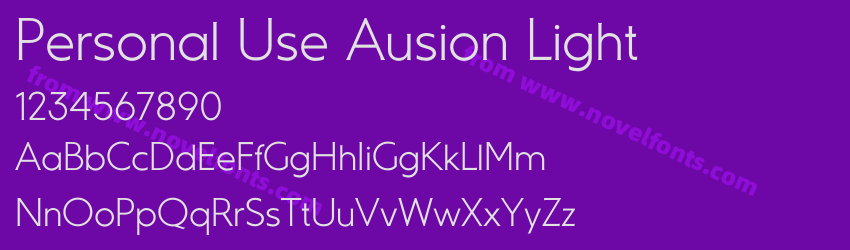 Personal Use Ausion LightPreview Personal Use Ausion LightPreview