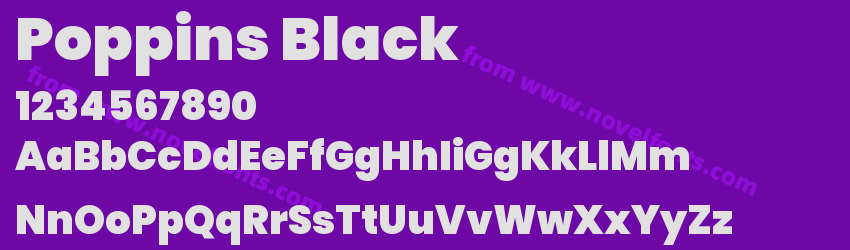 Poppins BlackPreview Poppins BlackPreview