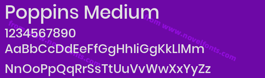 Poppins MediumPreview Poppins MediumPreview