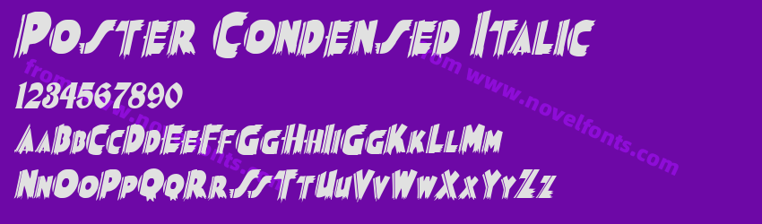 Poster Condensed ItalicPreview Poster Condensed ItalicPreview