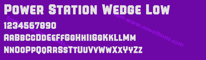 Power Station Wedge LowPreview Power Station Wedge LowPreview