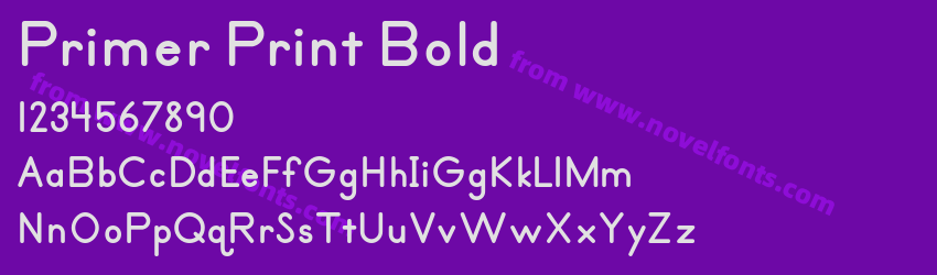 Primer Print BoldPreview Primer Print BoldPreview