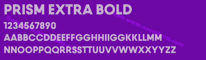 Prism Extra BoldPreview Prism Extra BoldPreview