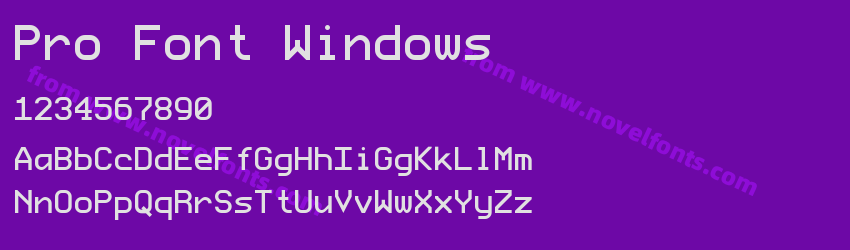 Pro Font WindowsPreview Pro Font WindowsPreview