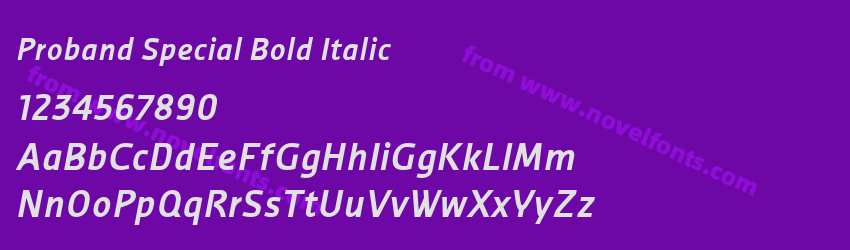 Proband Special Bold ItalicPreview Proband Special Bold ItalicPreview