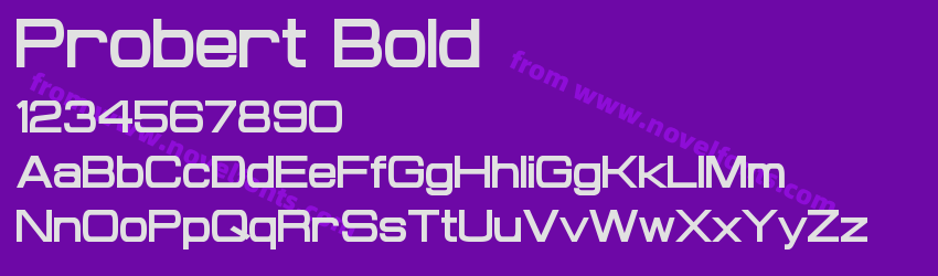 Probert BoldPreview Probert BoldPreview
