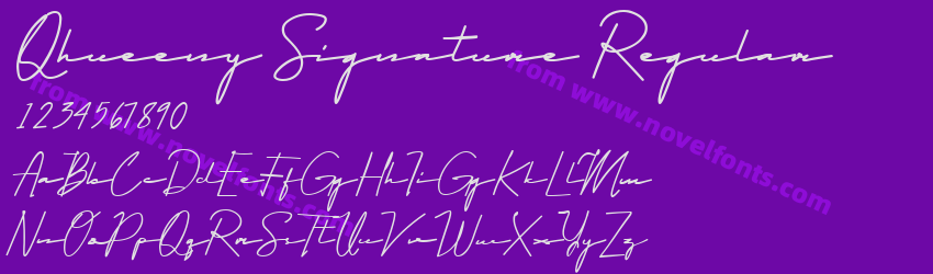 Qhueeny Signature RegularPreview Qhueeny Signature RegularPreview