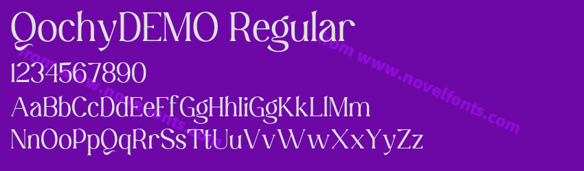 QochyDEMO RegularPreview QochyDEMO RegularPreview