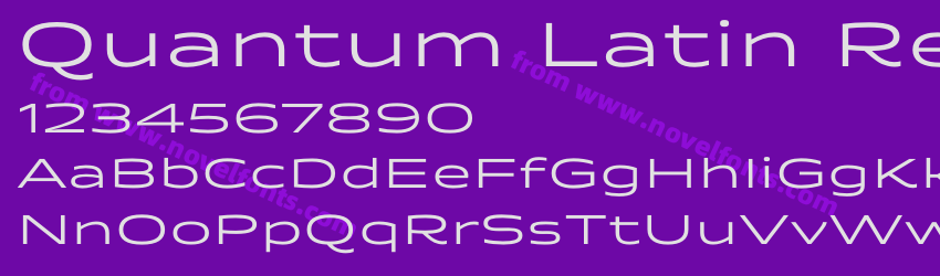Quantum Latin RegularPreview Quantum Latin RegularPreview