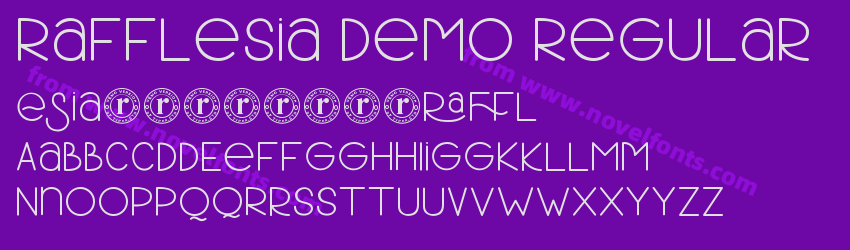 Rafflesia Demo RegularPreview Rafflesia Demo RegularPreview