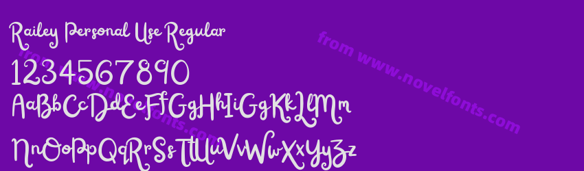 Railey Personal Use RegularPreview Railey Personal Use RegularPreview