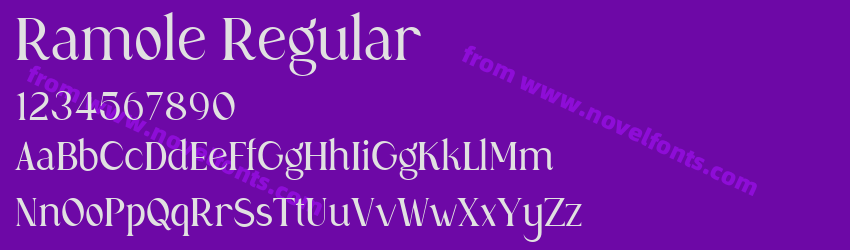 Ramole RegularPreview Ramole RegularPreview