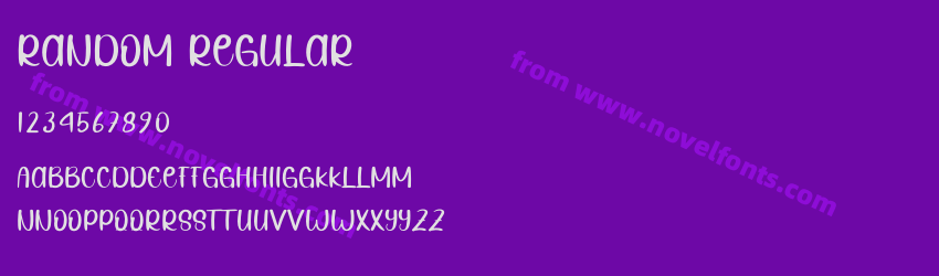 Random RegularPreview Random RegularPreview