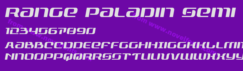 Range Paladin Semi ItalicPreview Range Paladin Semi ItalicPreview