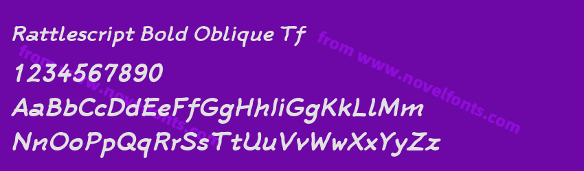 Rattlescript Bold Oblique TfPreview Rattlescript Bold Oblique TfPreview