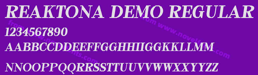 Reaktona Demo RegularPreview Reaktona Demo RegularPreview