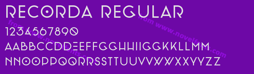 Recorda RegularPreview Recorda RegularPreview