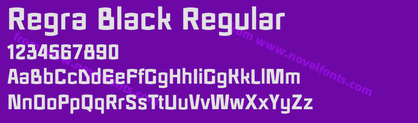 Regra Black RegularPreview Regra Black RegularPreview