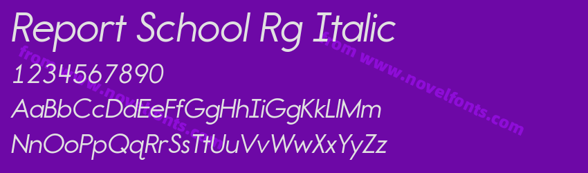 Report School Rg ItalicPreview Report School Rg ItalicPreview