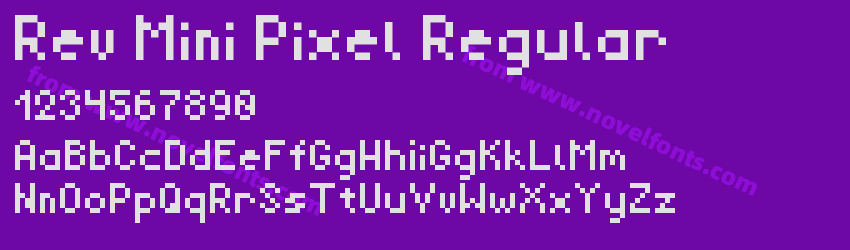 Rev Mini Pixel RegularPreview Rev Mini Pixel RegularPreview