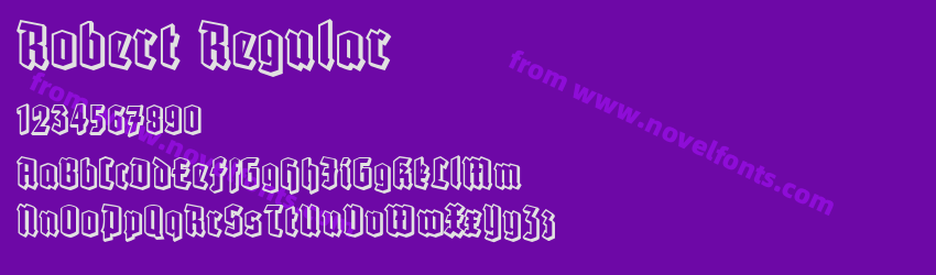Robert RegularPreview Robert RegularPreview