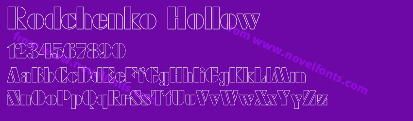 Rodchenko HollowPreview Rodchenko HollowPreview
