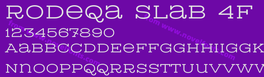 Rodeqa Slab 4FPreview Rodeqa Slab 4FPreview