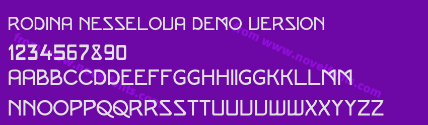 Rodina Nesselova Demo versionPreview Rodina Nesselova Demo versionPreview
