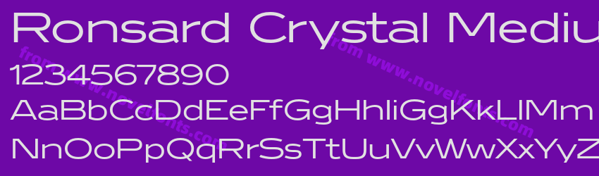 Ronsard Crystal MediumPreview Ronsard Crystal MediumPreview
