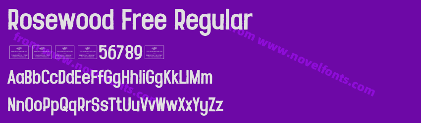 Rosewood Free RegularPreview Rosewood Free RegularPreview