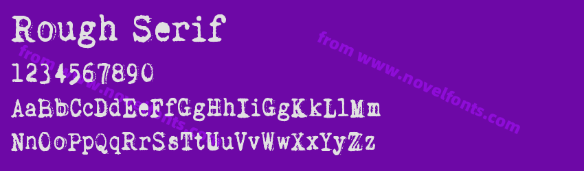 Rough SerifPreview