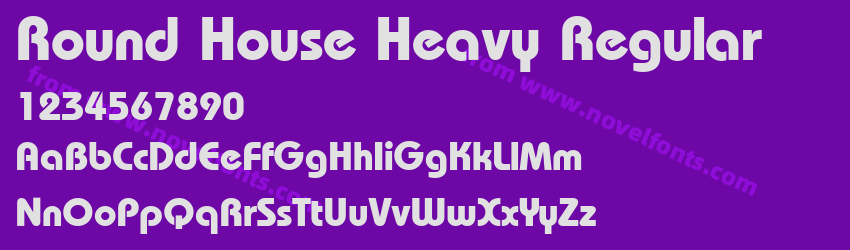 Round House Heavy RegularPreview Round House Heavy RegularPreview