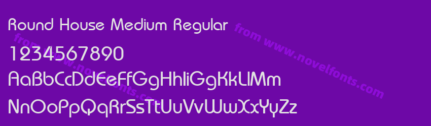 Round House Medium RegularPreview Round House Medium RegularPreview