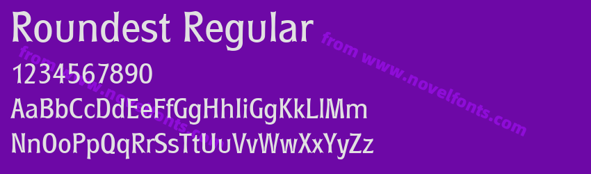 Roundest RegularPreview Roundest RegularPreview