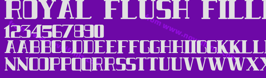 Royal Flush FilledPreview Royal Flush FilledPreview