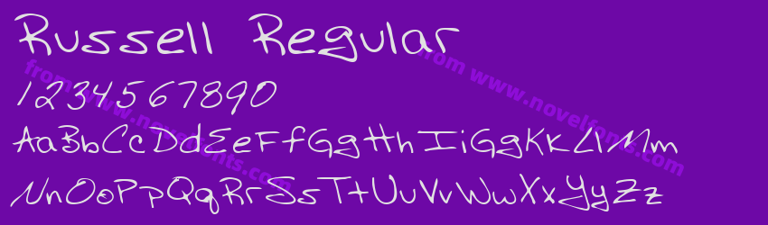 Russell RegularPreview Russell RegularPreview