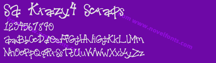 SA Krazy4 ScrapsPreview SA Krazy4 ScrapsPreview