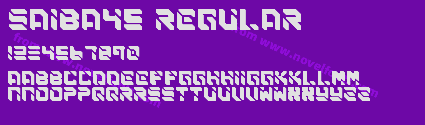 SAIBA45 RegularPreview SAIBA45 RegularPreview