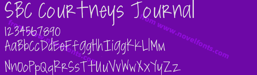 SBC Courtneys JournalPreview SBC Courtneys JournalPreview