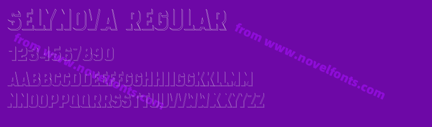 SELYNOVA RegularPreview SELYNOVA RegularPreview