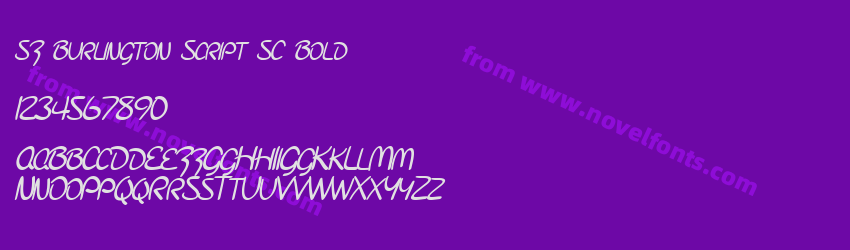 SF Burlington Script SC BoldPreview SF Burlington Script SC BoldPreview