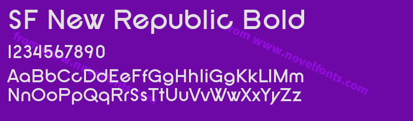 SF New Republic BoldPreview SF New Republic BoldPreview