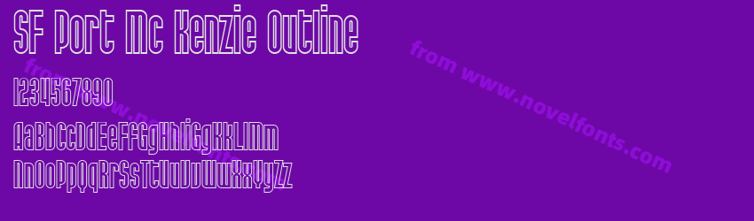 SF Port Mc Kenzie OutlinePreview SF Port Mc Kenzie OutlinePreview