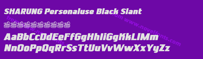 SHARUNG Personaluse Black SlantPreview SHARUNG Personaluse Black SlantPreview