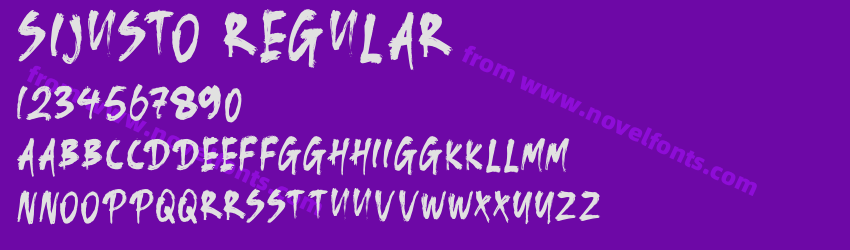 SIJUSTO RegularPreview SIJUSTO RegularPreview