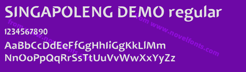 SINGAPOLENG DEMO regularPreview SINGAPOLENG DEMO regularPreview