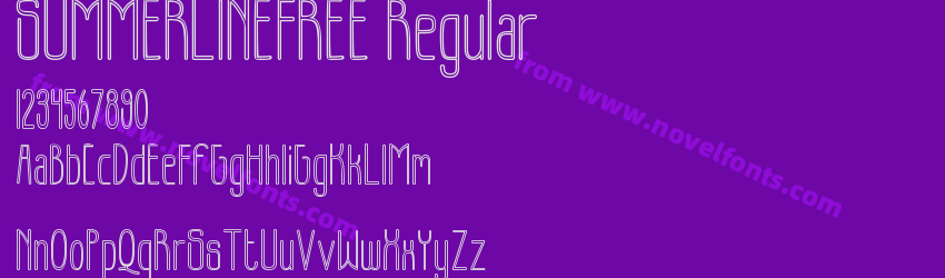 SUMMERLINEFREE RegularPreview SUMMERLINEFREE RegularPreview