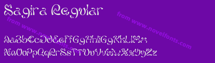 Sagira RegularPreview Sagira RegularPreview