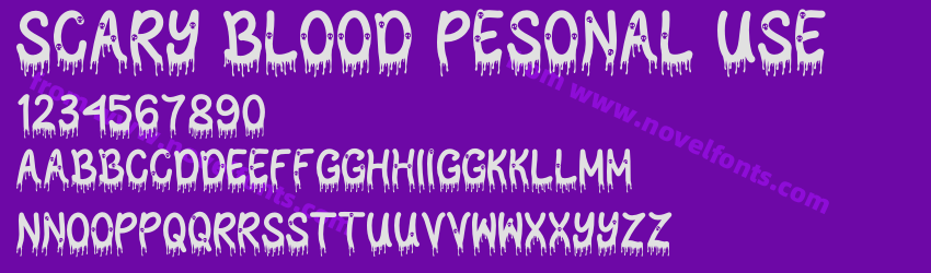 Scary Blood Pesonal UsePreview Scary Blood Pesonal UsePreview